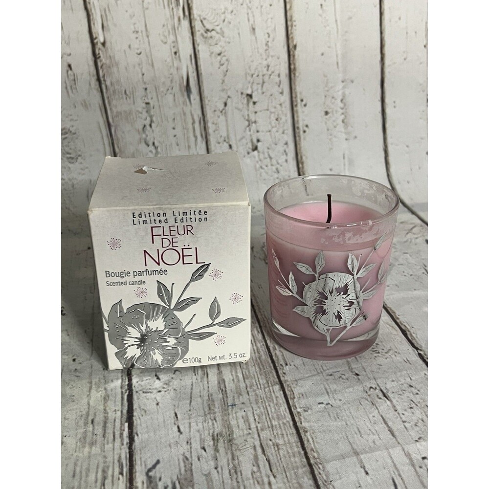 YVES ROCHER FLEUR DE NOEL Scented Candle 100G/3.5OZ Limited New